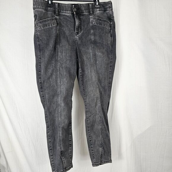 Bombshell Skinny Premium Stretch High-Rise Jean Super Soft Women's Plus Size 18R - Picture 1 of 7